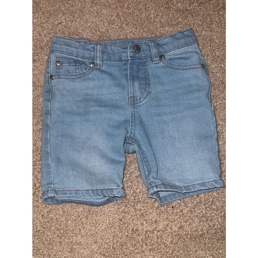 Koala Kids Light Blue Denim Stretch Shorts
